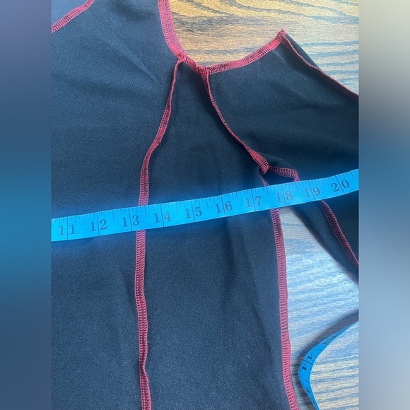 Cape Clique Women’s Patchwork Stitching Long Sleeve Gothic Crop Top Sz. 12 - Picture 2 of 5